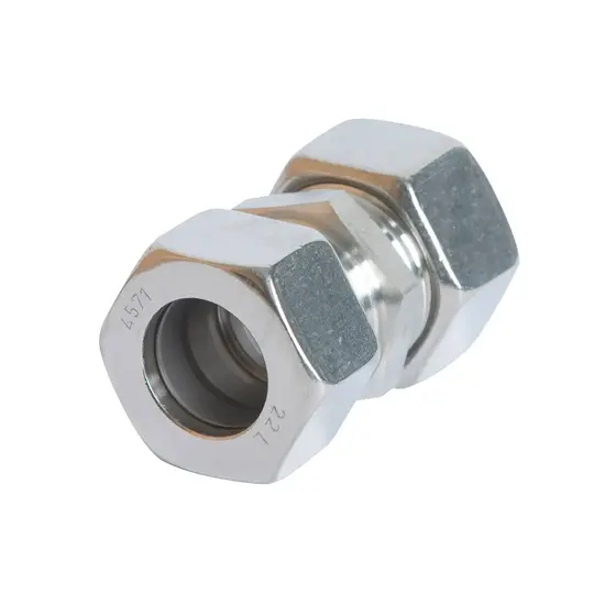 Snijringkoppeling Recht knel/knel